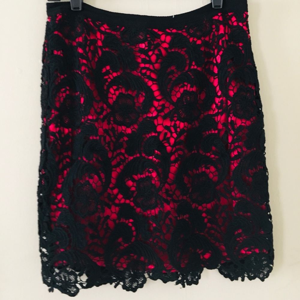 Satin skirt